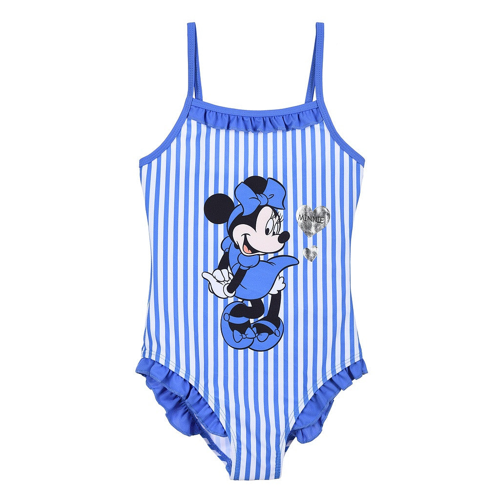 Disney Minnie Shiny Shells bērnu peldkostīms, peldēšanai 3-8 gadi