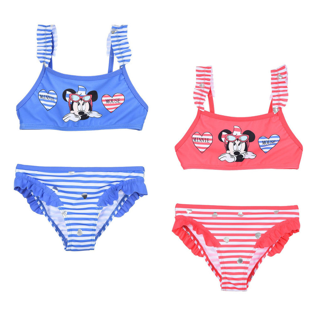 Disney Minnie bērnu peldkostīms, bikini 3-8 gadi