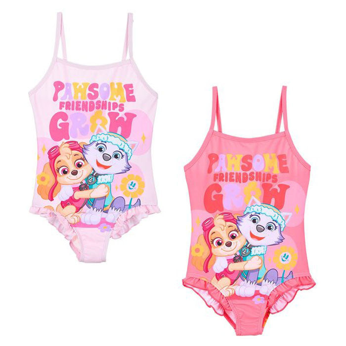 Ķepu patruļas draudzības bērnu peldkostīms, peldēšanai 3-6 gadi