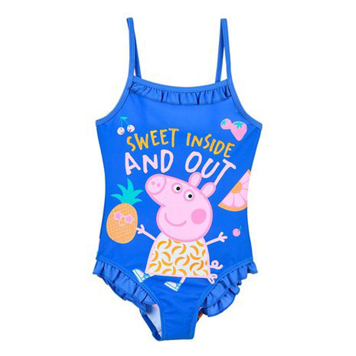 Peppa Pig augļu bērnu peldkostīms, peldētājs 3-6 gadi