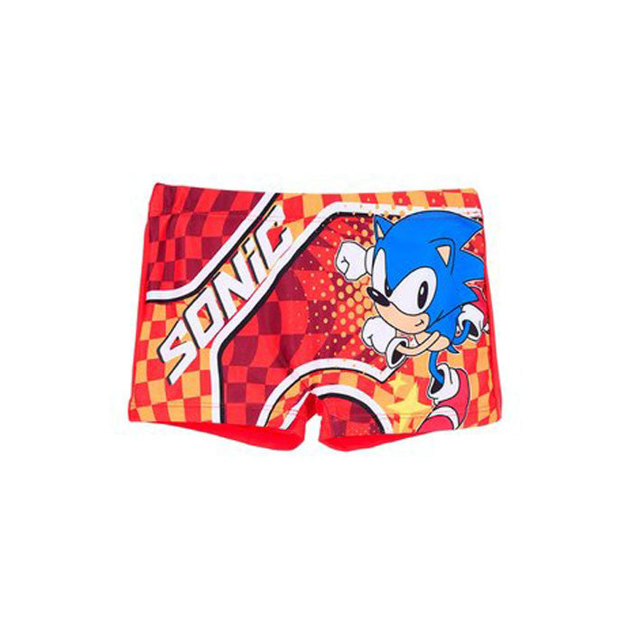 Rūtaini bērnu peldbikses "Sonic the Hedgehog", 4–10 gadi