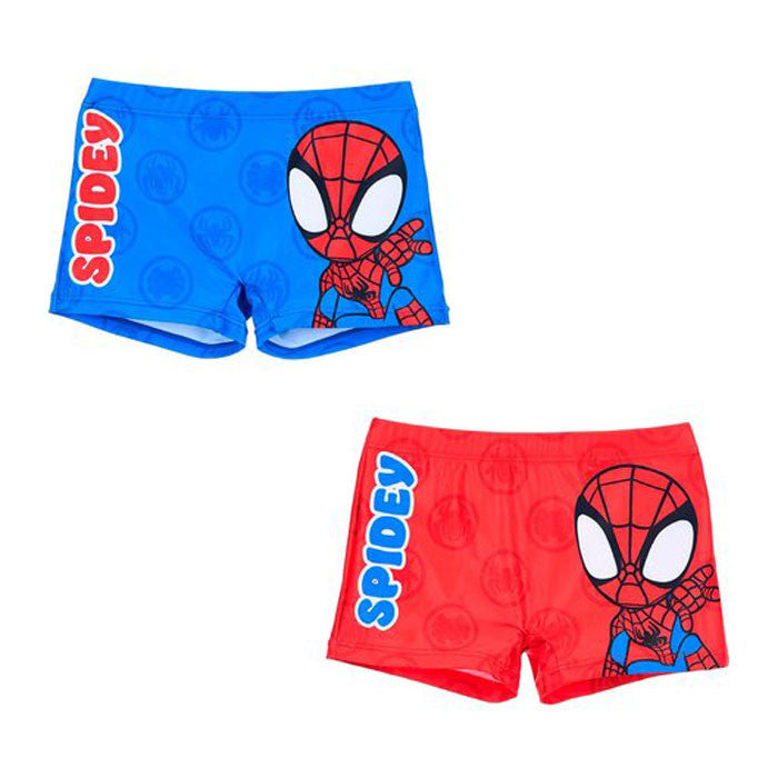 Zirnekļcilvēka un Spidey bērnu peldbikses, 2-5 gadi