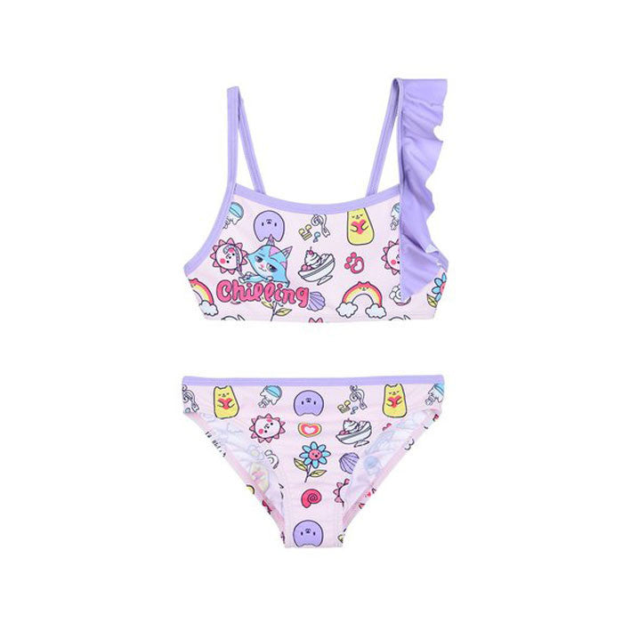 Gabby's Dollhouse bērnu peldkostīms, bikini 3-8 gadi