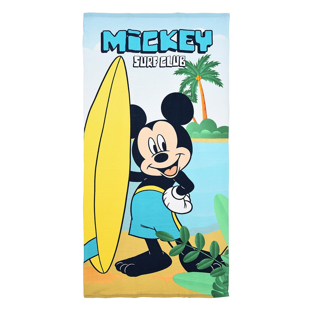Disney Mickey vannas dvielis, pludmales dvielis 70x140cm (ātri žūstošs)