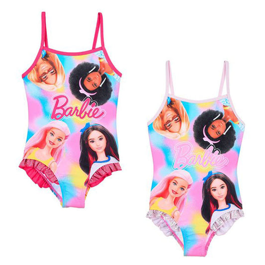 Barbie batikotais bērnu peldkostīms, peldēšanai, 4-10 gadi