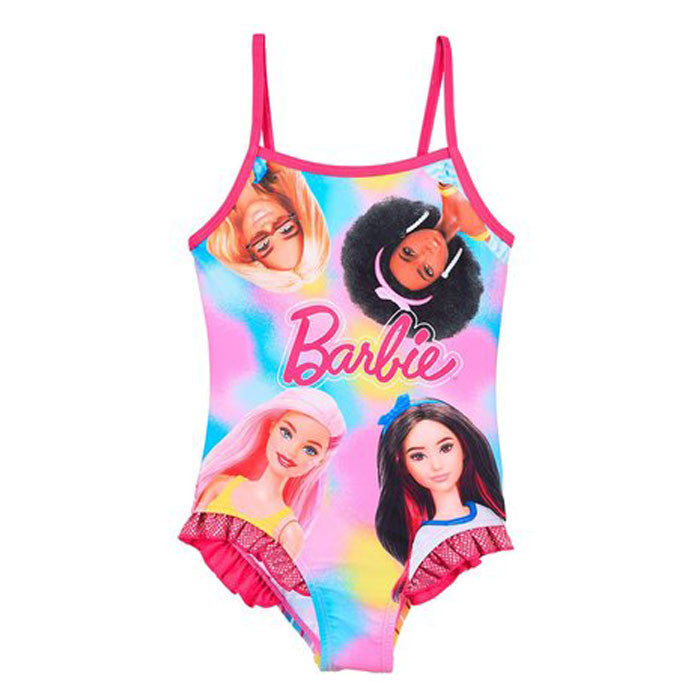 Barbie batikotais bērnu peldkostīms, peldēšanai, 4-10 gadi