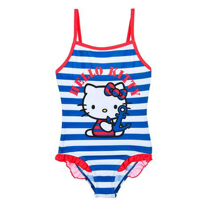 Hello Kitty Anchor bērnu peldkostīms, peldēšanai, 3-8 gadi