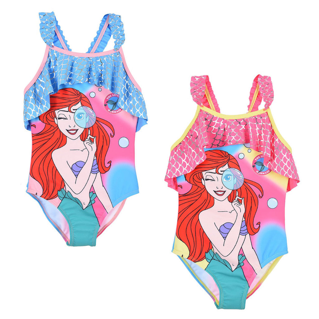 Disney Princess Ariel Bubble bērnu peldkostīms, peldēšanai 3-6 gadi