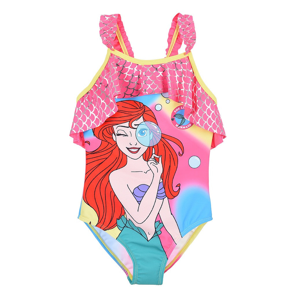Disney Princess Ariel Bubble bērnu peldkostīms, peldēšanai 3-6 gadi