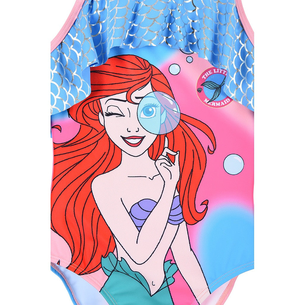 Disney Princess Ariel Bubble bērnu peldkostīms, peldēšanai 3-6 gadi