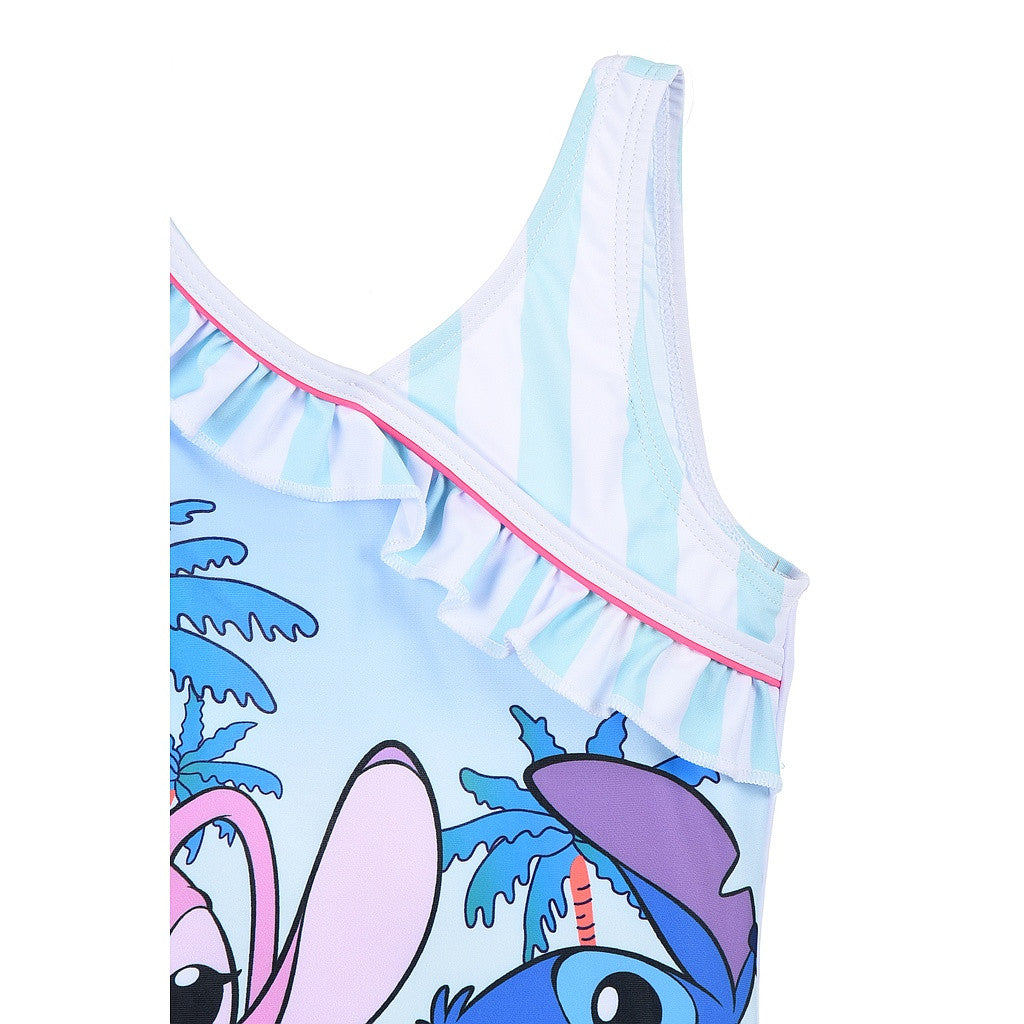 Disney Lilo un Stitch Angel bērnu peldkostīms, peldēšanai 3-8 gadi