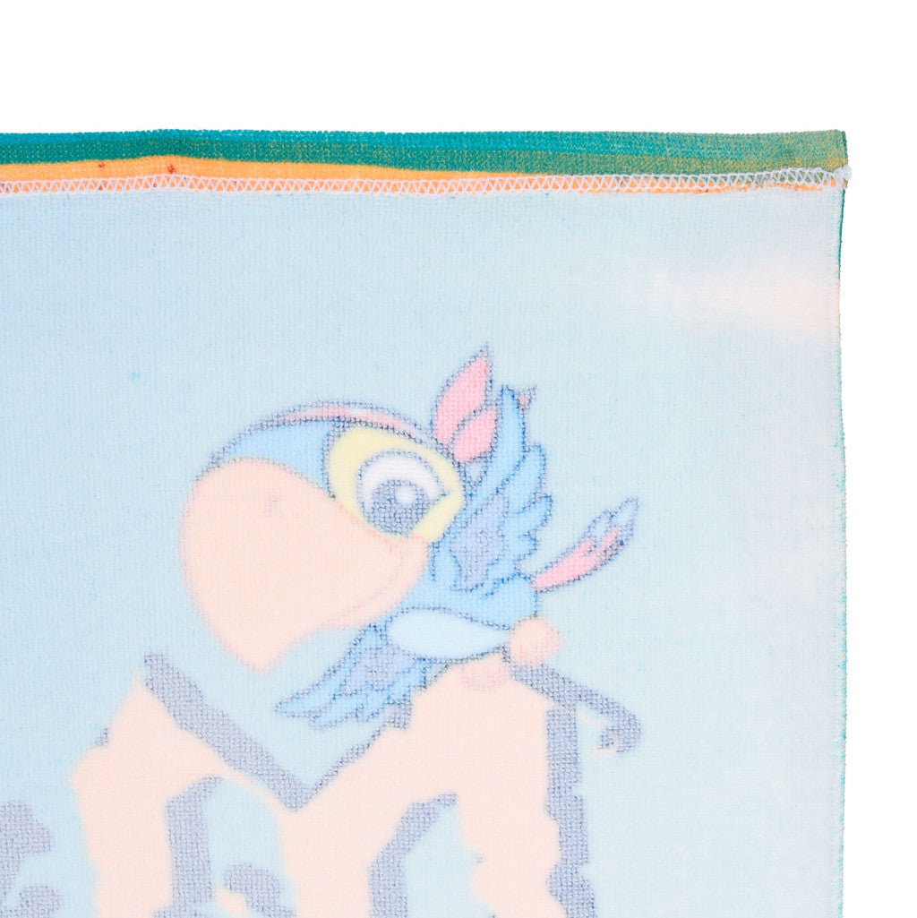 Disney Mikija Pirātu vannas dvielis, pludmales dvielis 70x140cm (ātri žūstošs)