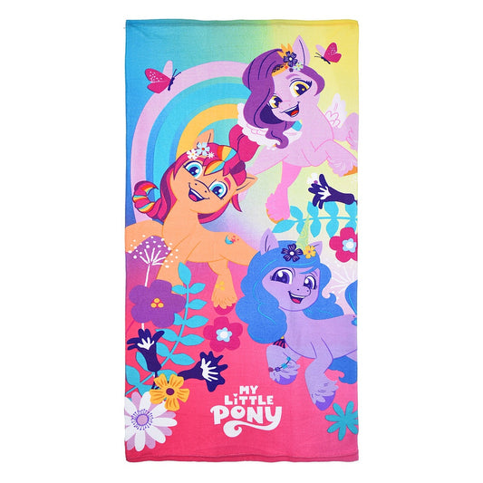 My Little Pony vannas dvielis, pludmales dvielis 70*140cm (ātri žūstošs)