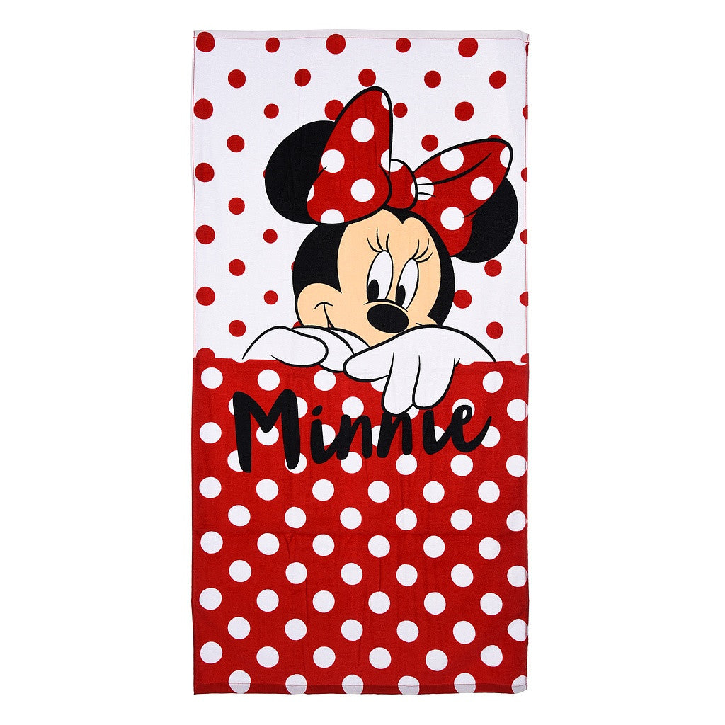 Disney Minnie vannas dvielis, pludmales dvielis 70x140cm