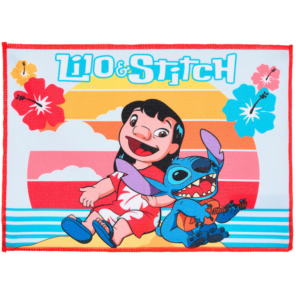 Disney Lilo un Stitch Sunset dvielis, sejas dvielis, dvielis 40x30 cm