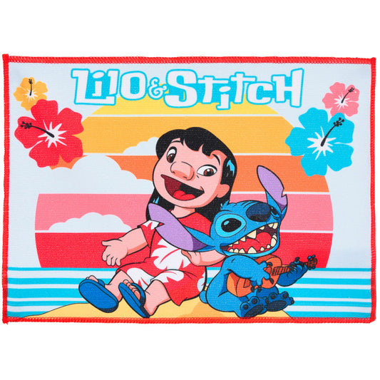 Disney Lilo un Stitch Sunset dvielis, sejas dvielis, dvielis 40x30 cm