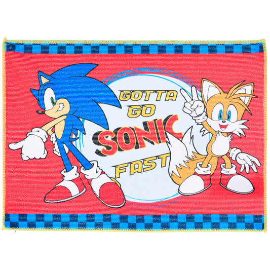 Sonic the Hedgehog Gotta Go dvielis, sejas dvielis, dvielis 40x30 cm