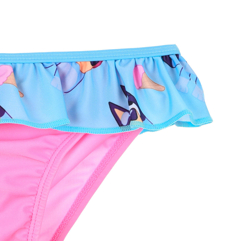 Zils bērnu peldkostīms, bikini 3-6 gadi