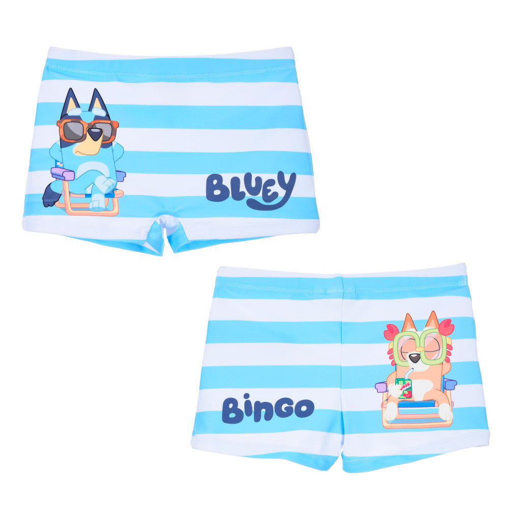 Bluey Sunbathing bērnu peldbikses, vecums 3-6 gadi