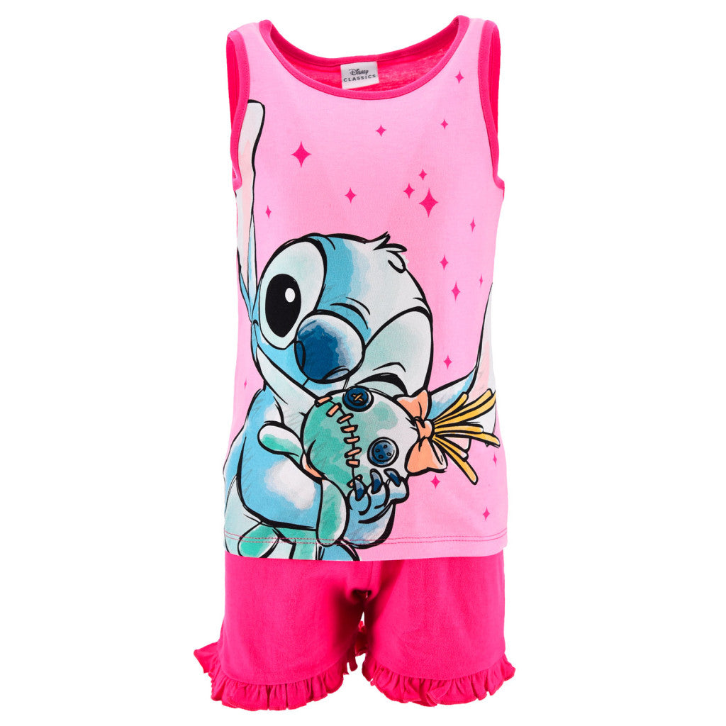 Disney Lilo un Stitch Scrump bērnu īsā pidžama 3-8 gadi Dāvanu kaste