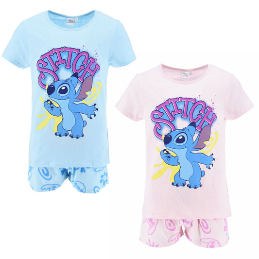 Disney Lilo un Stitch bērnu īsā pidžama vecumā no 10 līdz 16 gadiem