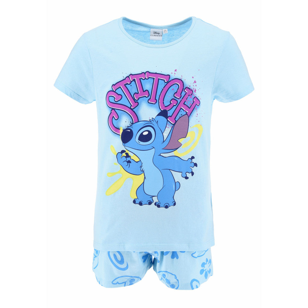 Disney Lilo un Stitch bērnu īsā pidžama vecumā no 10 līdz 16 gadiem