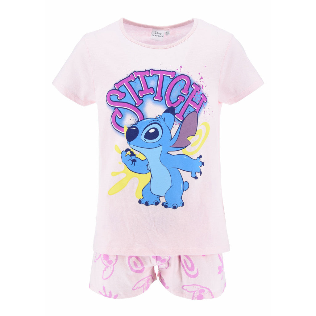 Disney Lilo un Stitch bērnu īsā pidžama vecumā no 10 līdz 16 gadiem