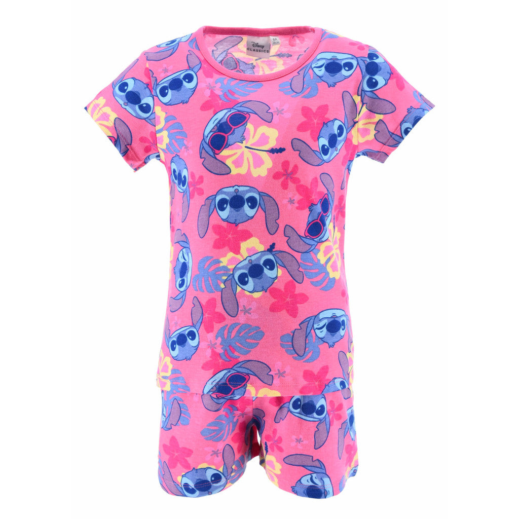 Disney Lilo un Stitch bērnu īsā pidžama 3-8 gadi