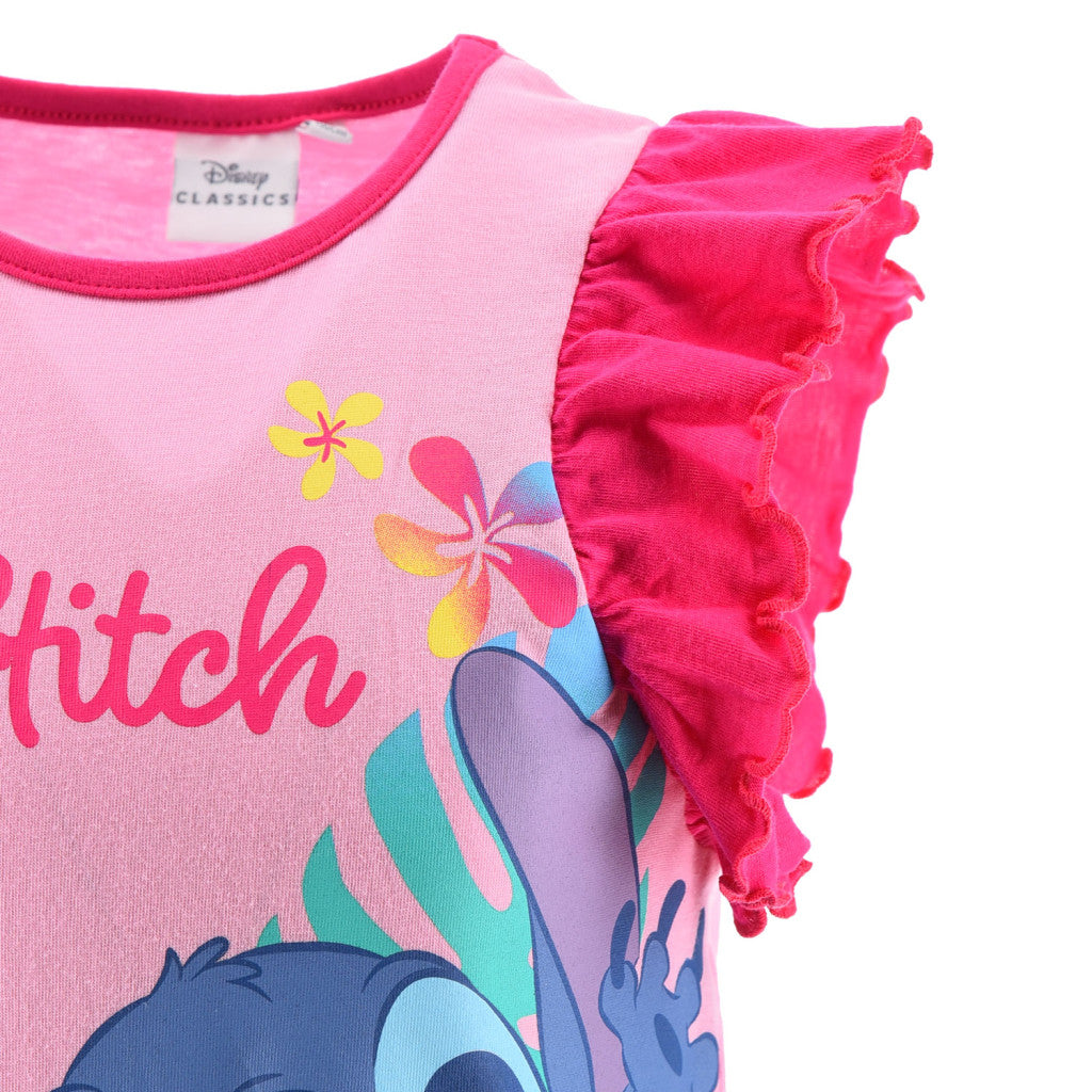 Disney Lilo un Stitch Happy bērnu īsā pidžama 3-8 gadi