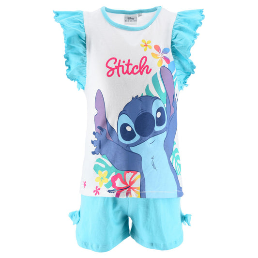 Disney Lilo un Stitch Happy bērnu īsā pidžama 3-8 gadi