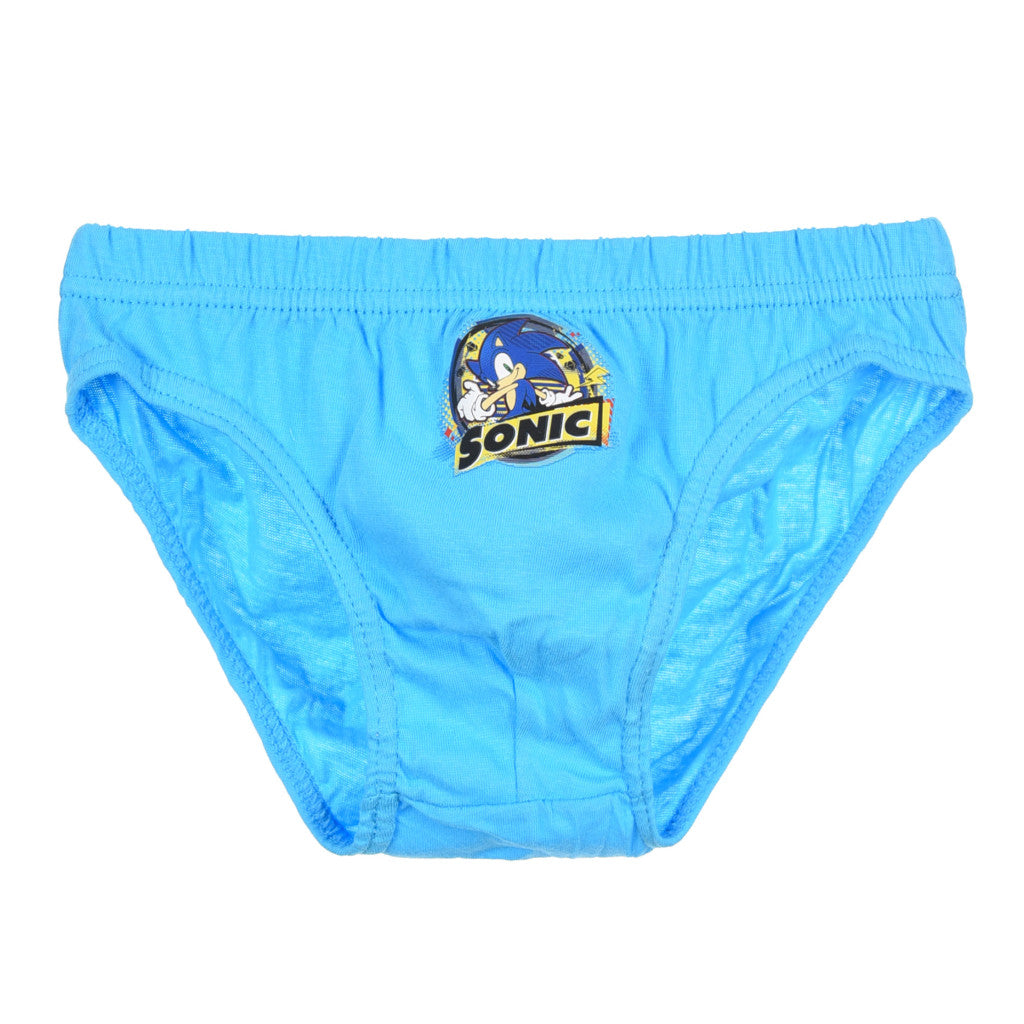 Sonic the Hedgehog bērnu apakšveļa, apakšdaļa, 3 gabali/iepakojumā
