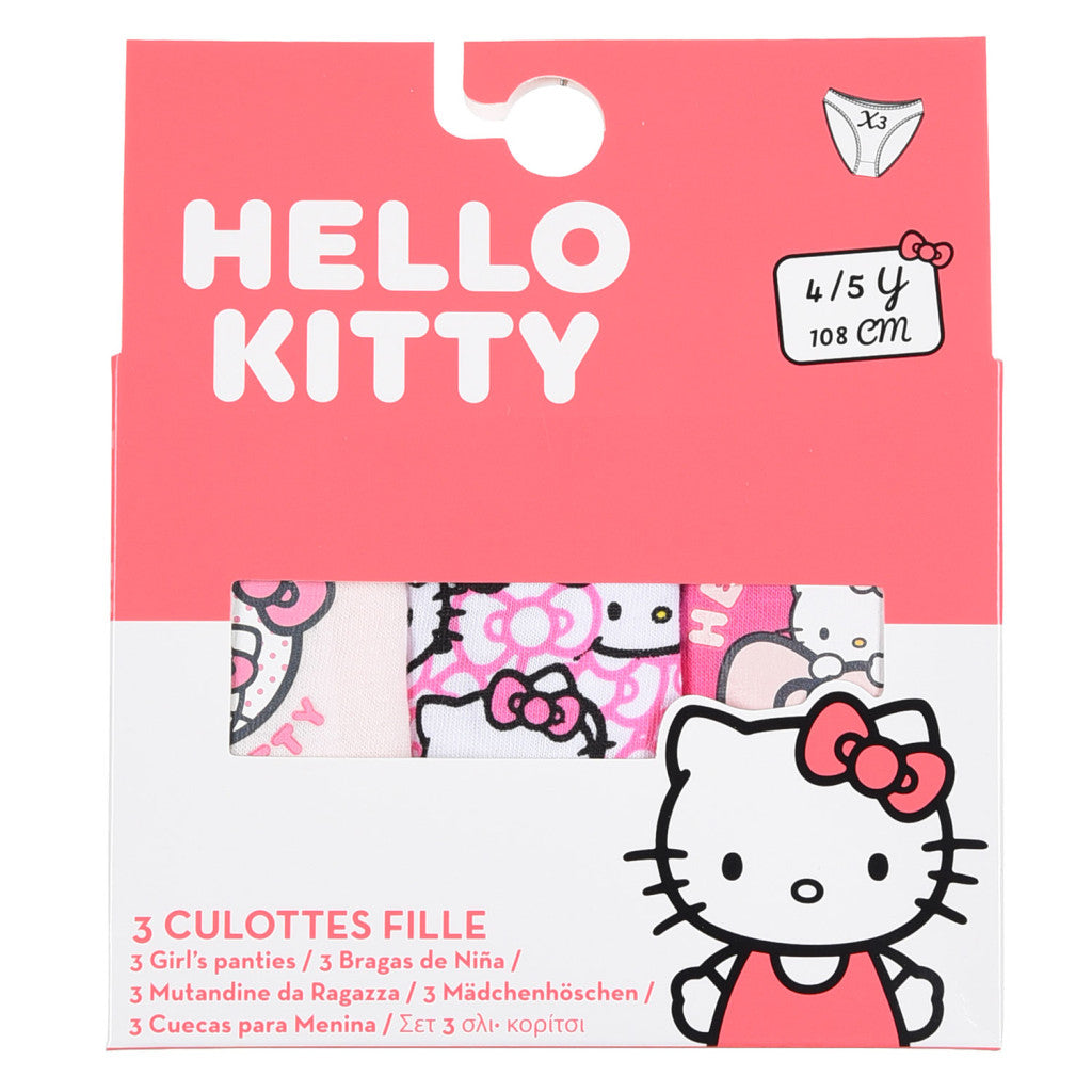 Hello Kitty bērnu apakšveļa, biksītes 3 gab./iepakojumā