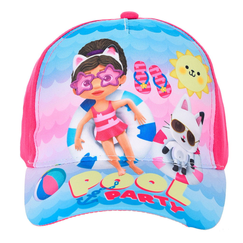 Gabby's Dollhouse Pool Party bērnu beisbola cepure 54 cm
