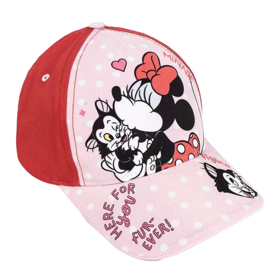 Disney Minnie All My Love sarkana bērnu beisbola cepure 54 cm