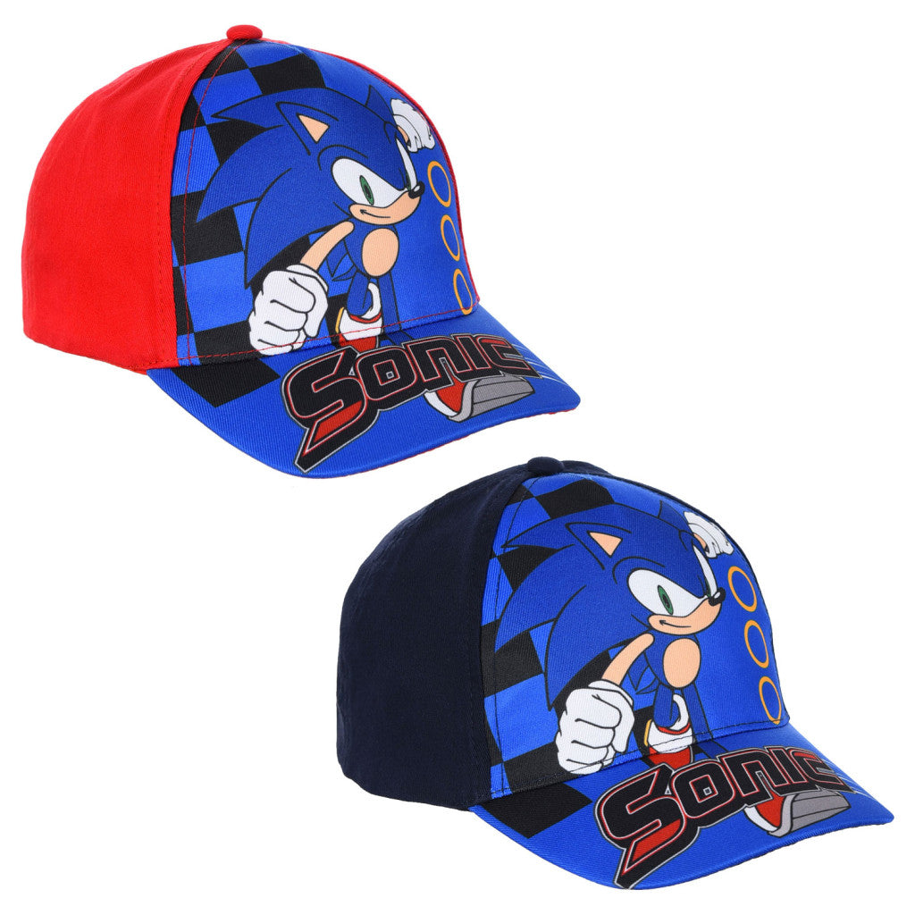 Sonic the Hedgehog bērnu beisbola cepure 52-54 cm