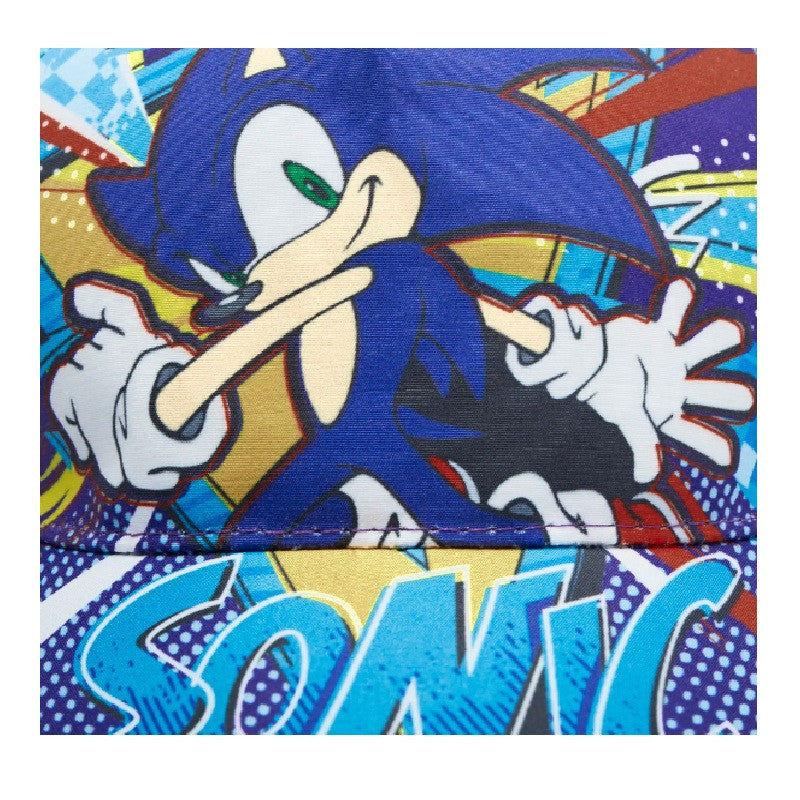 Sonic the Hedgehog Ring Runner zila bērnu beisbola cepure 52 cm