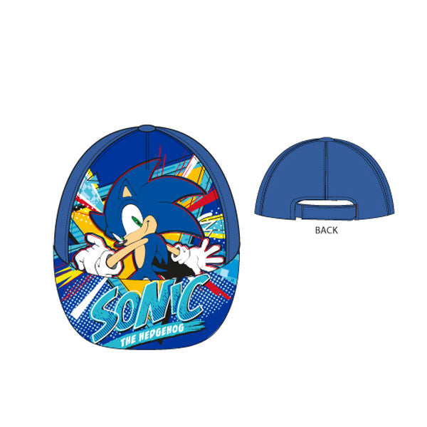 Sonic the Hedgehog Ring Runner zila bērnu beisbola cepure 54 cm
