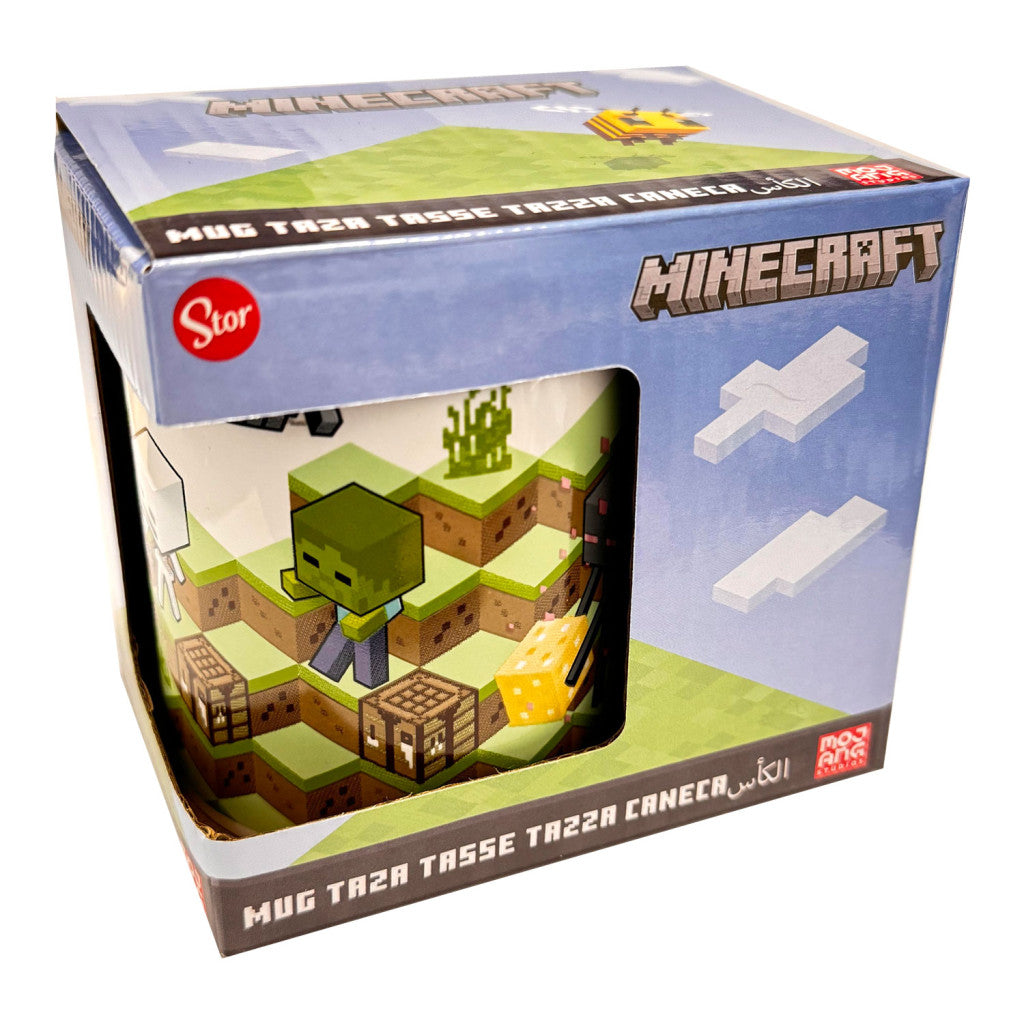Minecraft TNT Boom porcelāna krūze 325 ml (11 unces) dāvanu kastītē