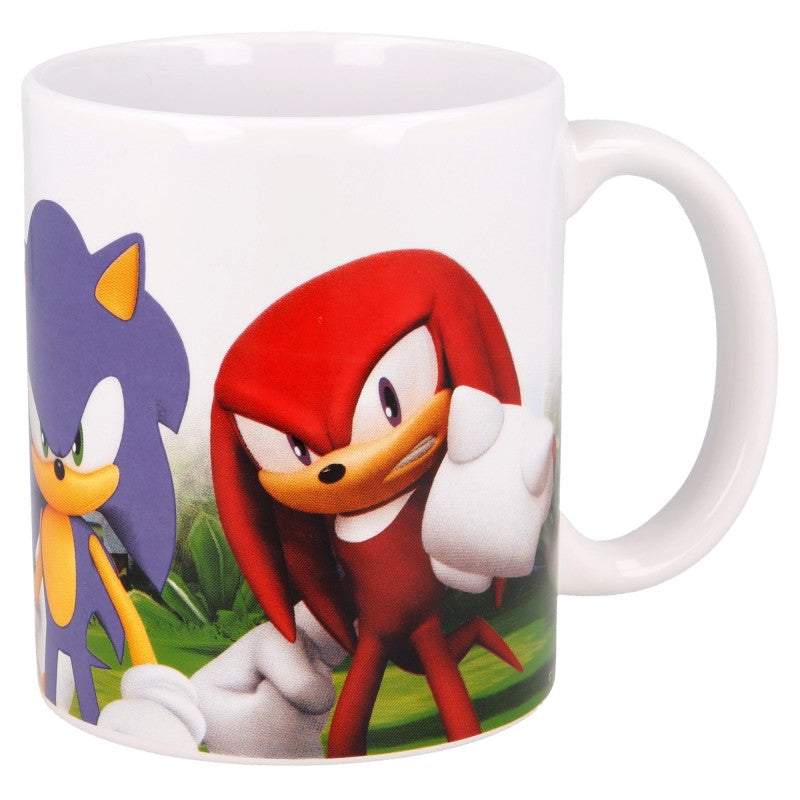 Sonic the Hedgehog Power Trio porcelāna krūze 325 ml (11 unces) dāvanu kastītē
