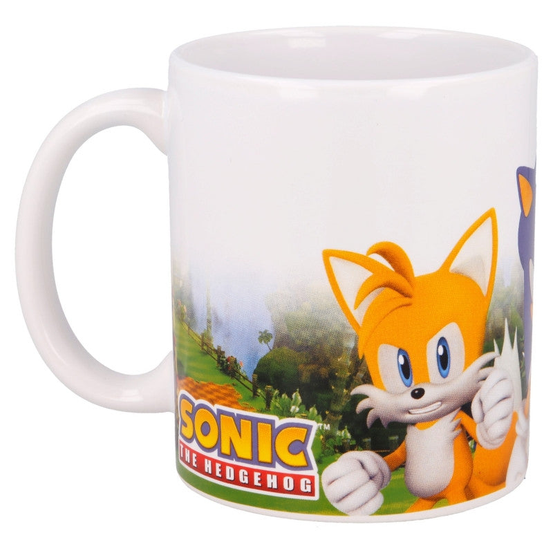 Sonic the Hedgehog Power Trio porcelāna krūze 325 ml (11 unces) dāvanu kastītē