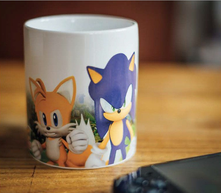 Sonic the Hedgehog Power Trio porcelāna krūze 325 ml (11 unces) dāvanu kastītē