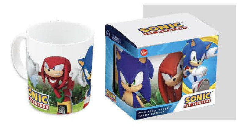 Sonic the Hedgehog Power Trio porcelāna krūze 325 ml (11 unces) dāvanu kastītē