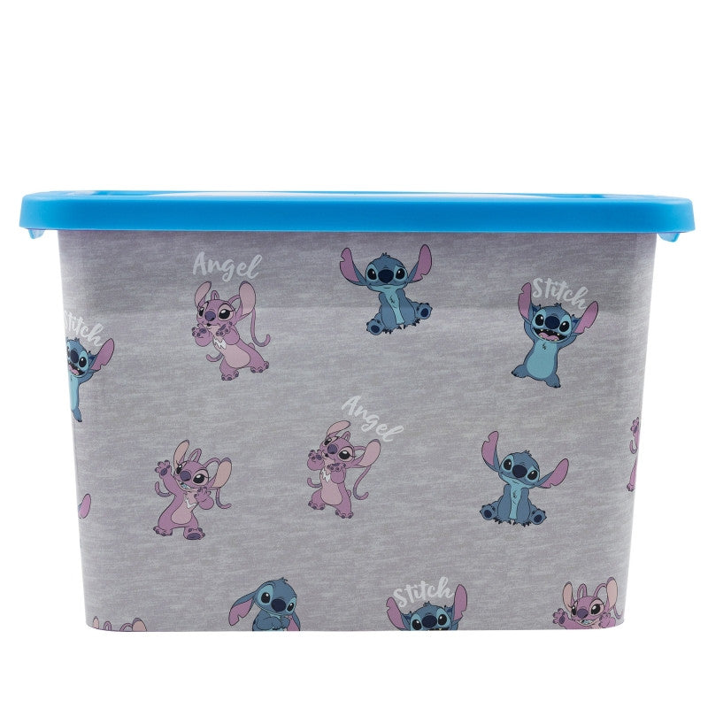 Disney Lilo un Stitch eņģeļa plastmasas uzglabāšanas kaste 7 l