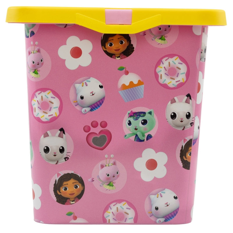 Gabby's Dollhouse Wonderland plastmasas uzglabāšanas kaste 7 L