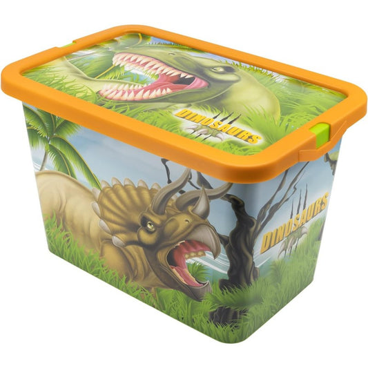 Dinosaur Range plastmasas uzglabāšanas kaste 7 l