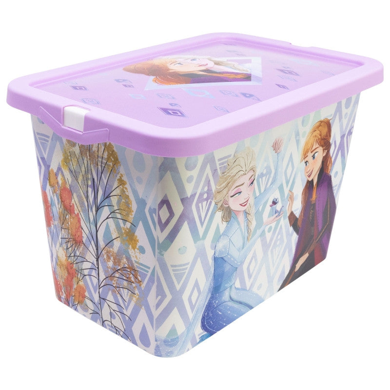 Disney Frozen Elements plastmasas uzglabāšanas kaste 7 L