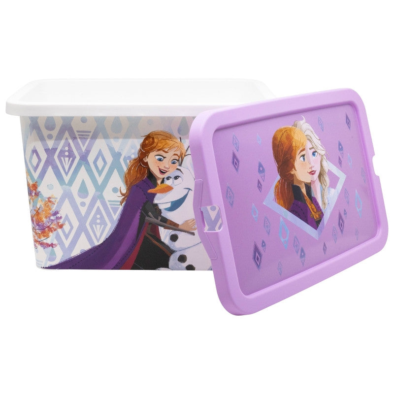 Disney Frozen Elements plastmasas uzglabāšanas kaste 7 L