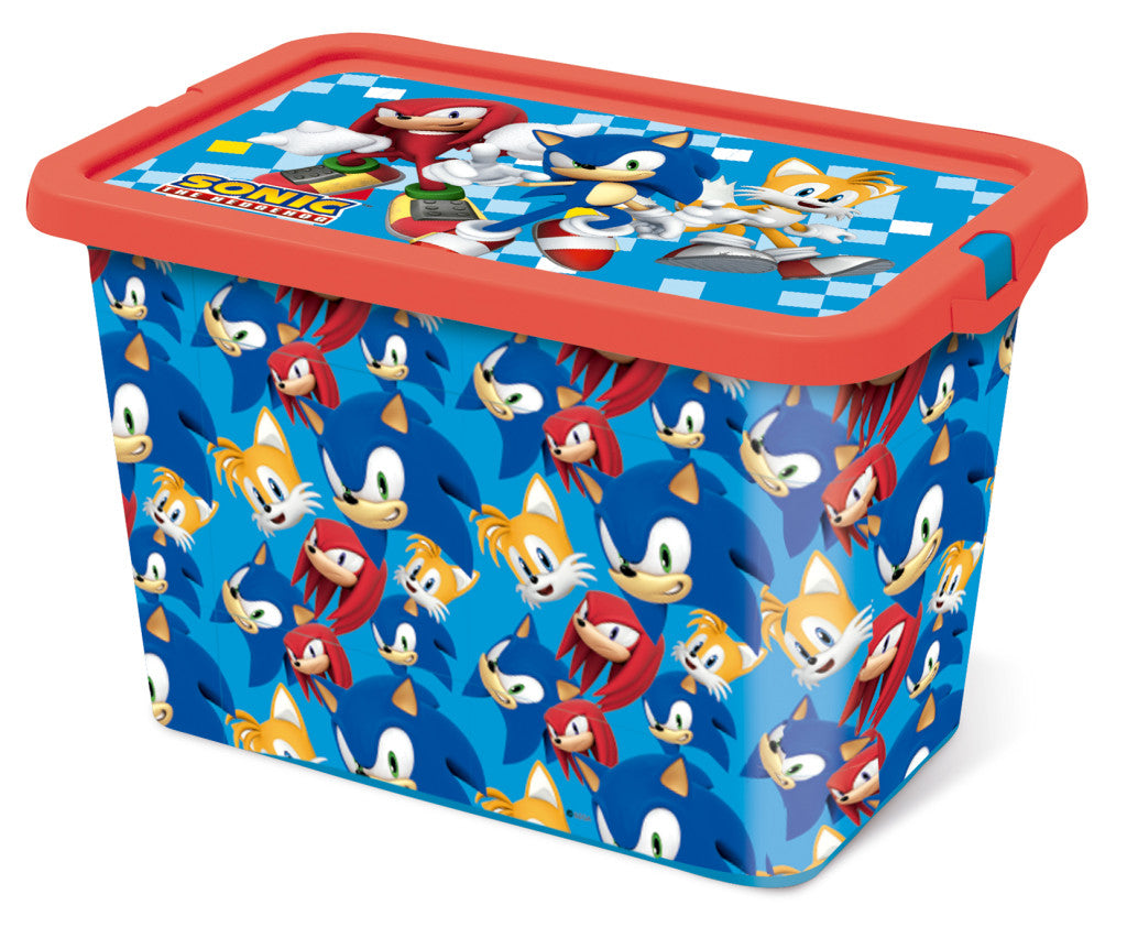 Sonic the Hedgehog Friends plastmasas uzglabāšanas kaste 7 L