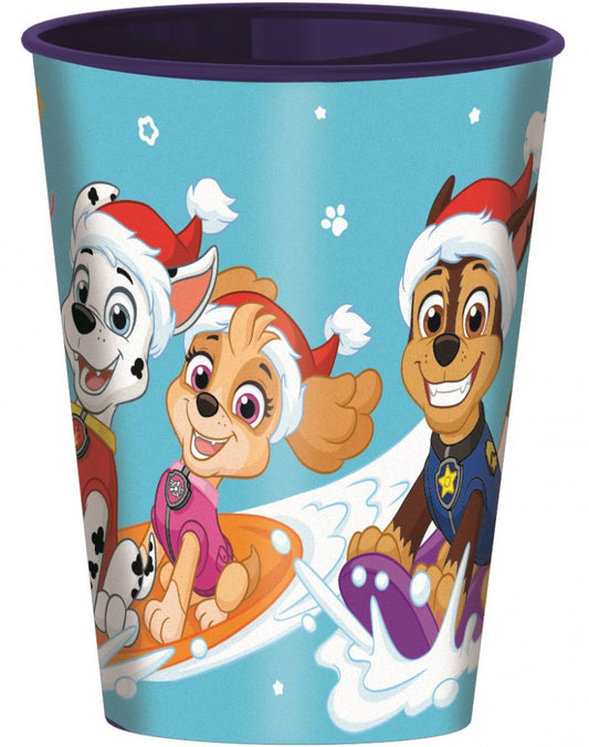 Ķepu patruļa Ziemassvētku krūzīte, plastmasas 260 ml