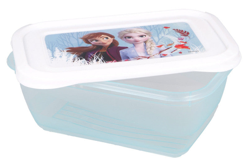 Disney Frozen Blue Forest plastmasas pusdienu kastīšu komplekts (3 gab.)